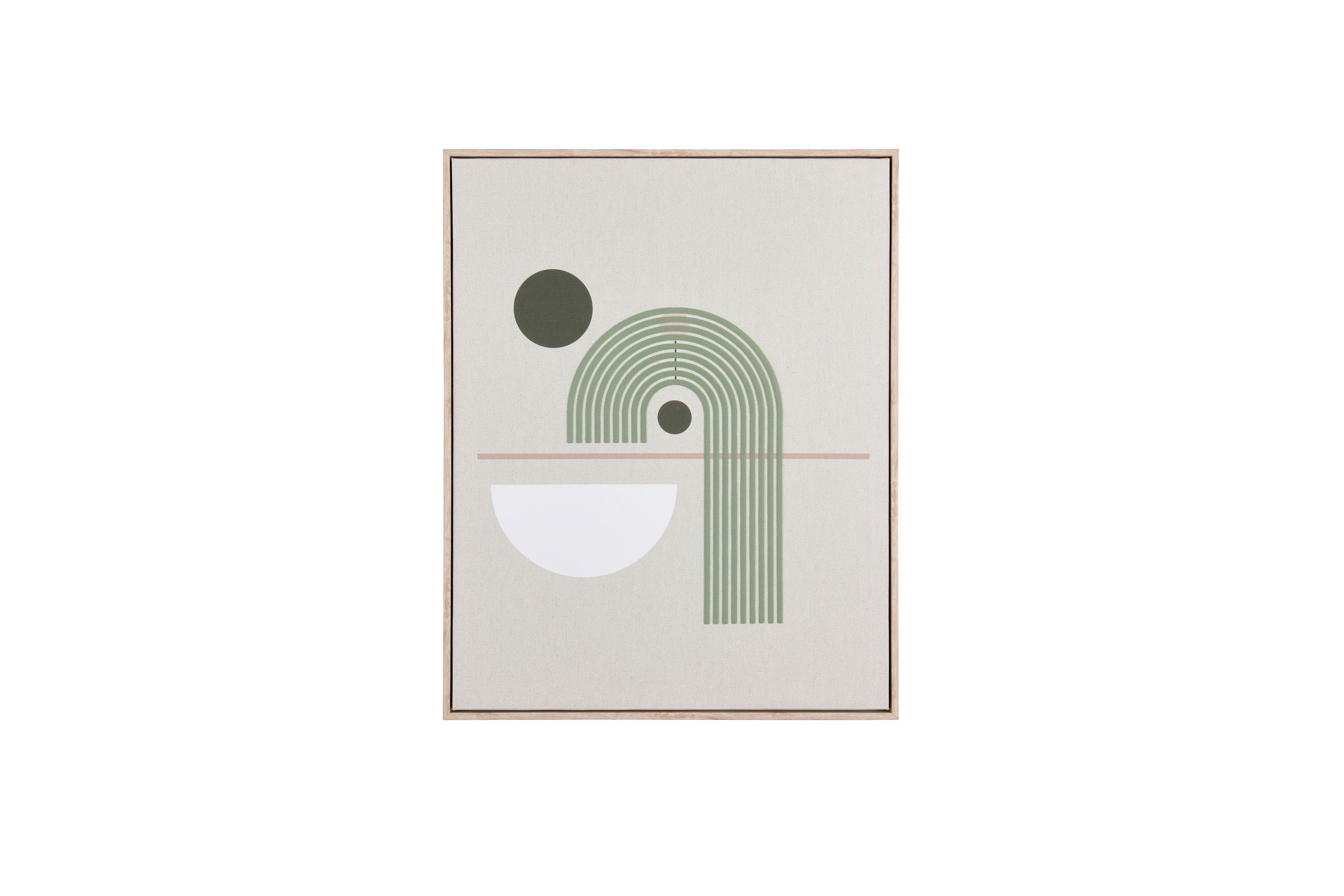 KUNSTDRUCK Abstraktes, Strukturen 40/50/2,3 cm  - Sandfarben/Naturfarben, Basics, Holzwerkstoff/Kunststoff (40/50/2,3cm)