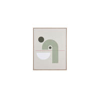 KUNSTDRUCK Abstraktes, Strukturen 40/50/2,3 cm  - Sandfarben/Naturfarben, Basics, Holzwerkstoff/Kunststoff (40/50/2,3cm)