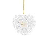 OKRASNO SRCE - bela, Basics, keramika (10,5/0,5/9,5cm) - Villeroy & Boch