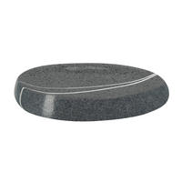 POSUDA ZA SAPUN  siva  plastika  - siva, Osnovno, plastika (12,8/2,0cm) - Kleine Wolke