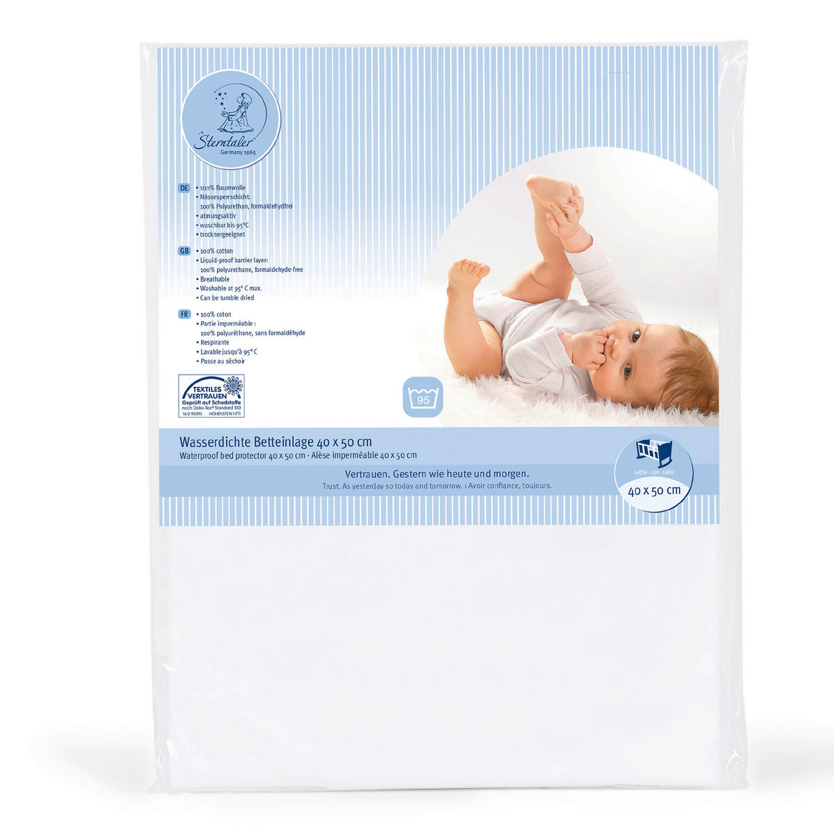 ZAŠČITNA PREVLEKA ZA VZMETNIC - Basics (140/70/0,5cm) - Sterntaler