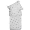 BABYBETTWÄSCHE 100/135 cm  - Grauweiß, Basics, Textil (100/135cm) - Witlof for Kids