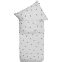 BABYBETTWÄSCHE 100/135 cm  - Grauweiß, Basics, Textil (100/135cm) - Witlof for Kids