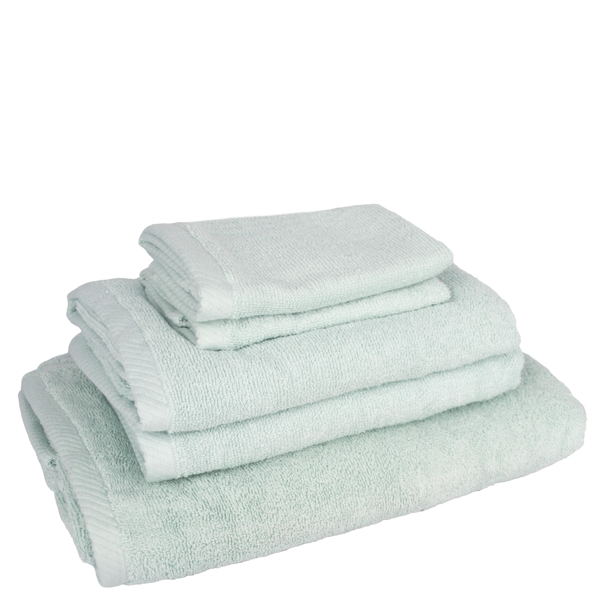 FROTTIERSET TIAGO Mintgrün 5-teilig  - Mintgrün, Basics, Textil - Zoeppritz