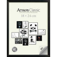 BILDERRAHMEN - Schwarz, Basics, Papier/Holzwerkstoff (21/30/1,8cm)