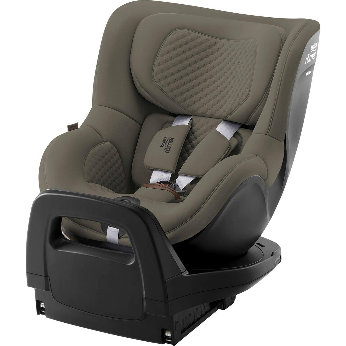 REBOARDER-KINDERSITZ DUALFIX PRO  - Olivgrün, Basics, Kunststoff/Textil (44/48/74cm) - Britax Römer