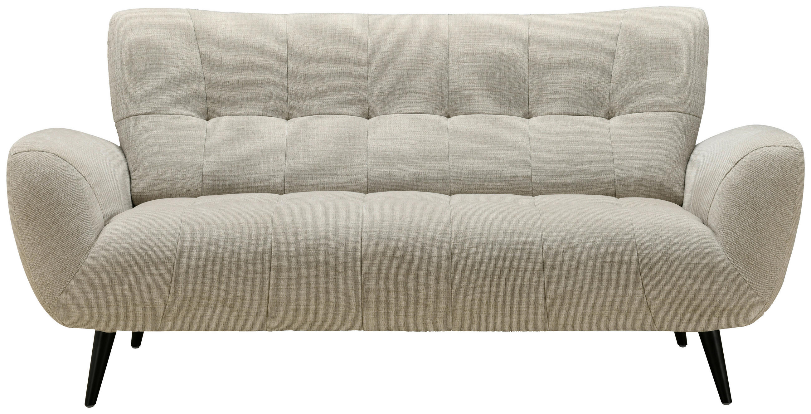 3-Sitzer-Sofa Prag Beige Chenille B: 185 cm