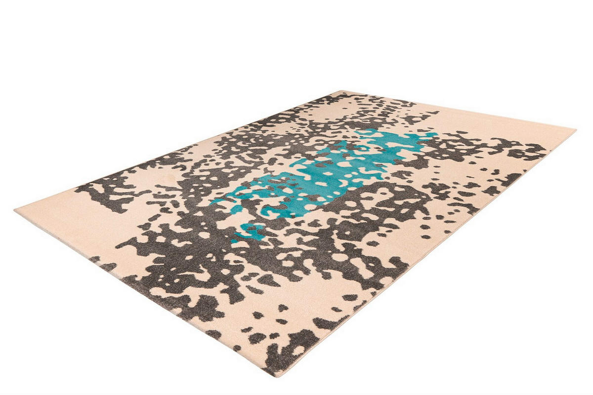TEPPICH 120/170 cm Naila 300 Creme / Blau Blau, Creme  - Blau/Creme, KONVENTIONELL, Textil (120/170cm)