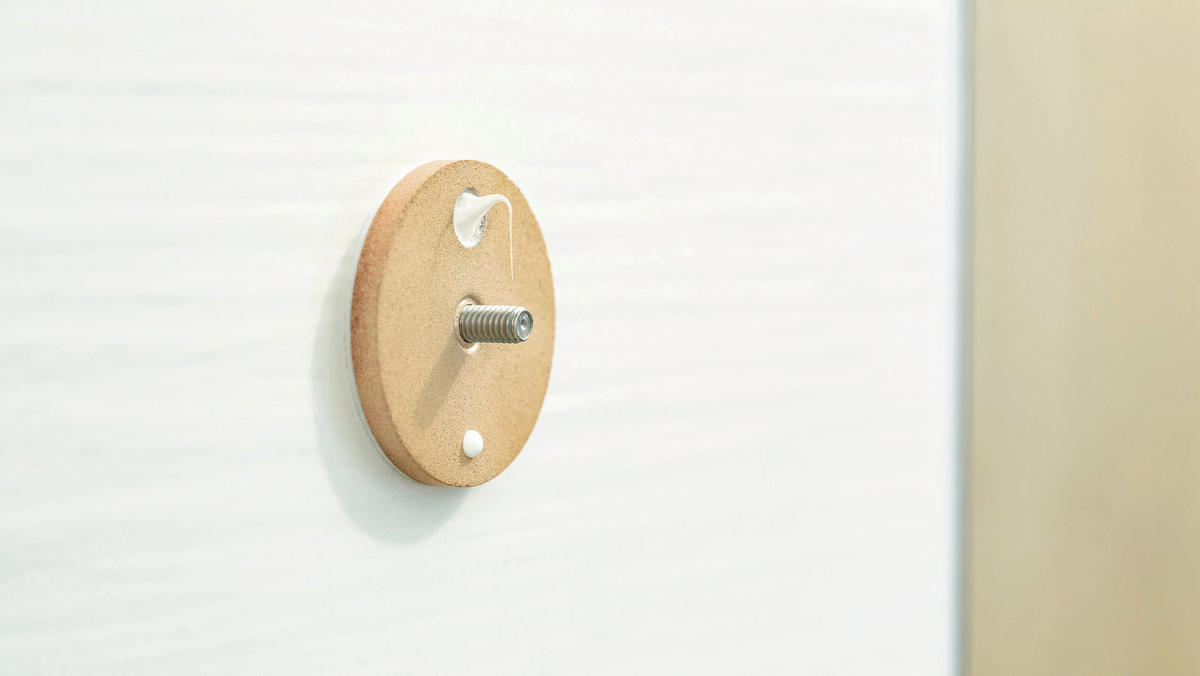 HANDTUCHHAKEN - Chromfarben, Trend, Metall (3,7/3,7/3,7cm) - Tesa