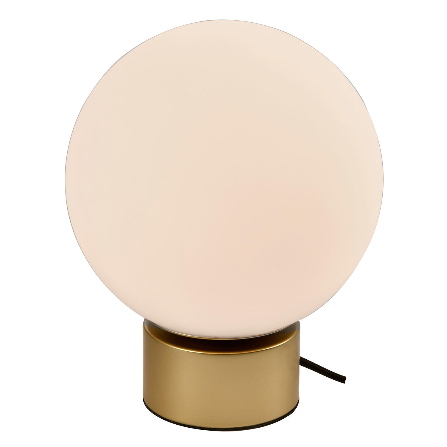 TISCHLEUCHTE 20/22,5 cm  - Goldfarben, KONVENTIONELL, Glas/Metall (20/22,5cm)