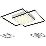 LED-DECKENLEUCHTE   - Schwarz/Weiß, Design, Kunststoff/Metall (84/84/10cm) - Ambiente