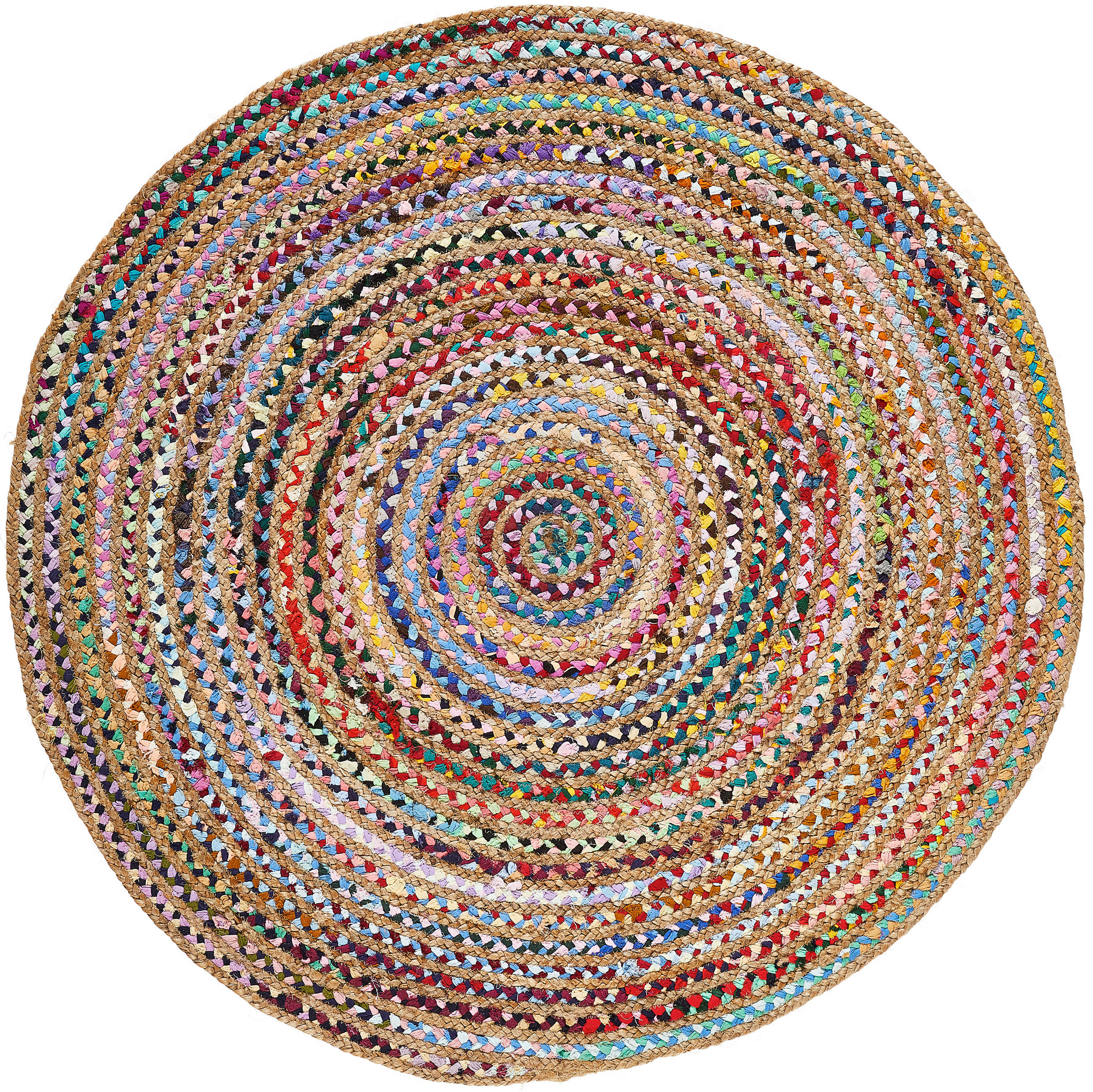 FLECKERLTEPPICH 120 cm Multicolor  - Multicolor, LIFESTYLE, Textil (120cm) - Boxxx