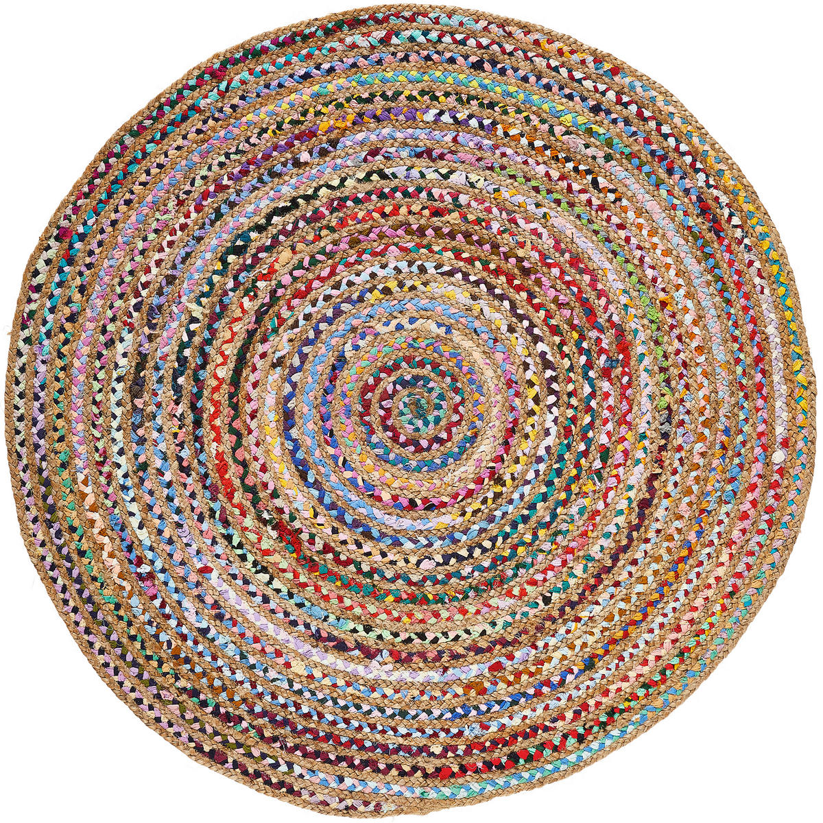 FLECKERLTEPPICH 120 cm Multicolor  - Multicolor, LIFESTYLE, Textil (120cm) - Boxxx