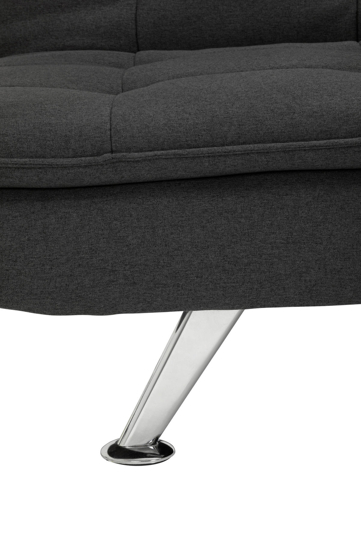 TROSJED NA RAZVLAČENJE tekstil  tamno siva    - srebrne boje/tamno siva, Basics, tekstil/metal (194/87/102cm) - MID.YOU