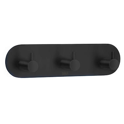 XXXLutz Haken Beslagsboden Rund Schwarz 19x4.8x3 cm