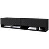 LOWBOARD A140  in 140/30/31 cm  - Schwarz/Grau, Basics, Holzwerkstoff/Kunststoff (140/30/31cm) - P & B