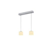 LED-HÄNGELEUCHTE ABBY 63/5/105 cm   - Alufarben, Design, Metall (63/5/105cm) - Hell