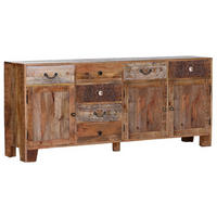SIDEBOARD  180/80/44 cm 7 Schublade(n)  - Dunkelbraun/Messingfarben, Design, Keramik/Holz (180/80/44cm) - Landscape