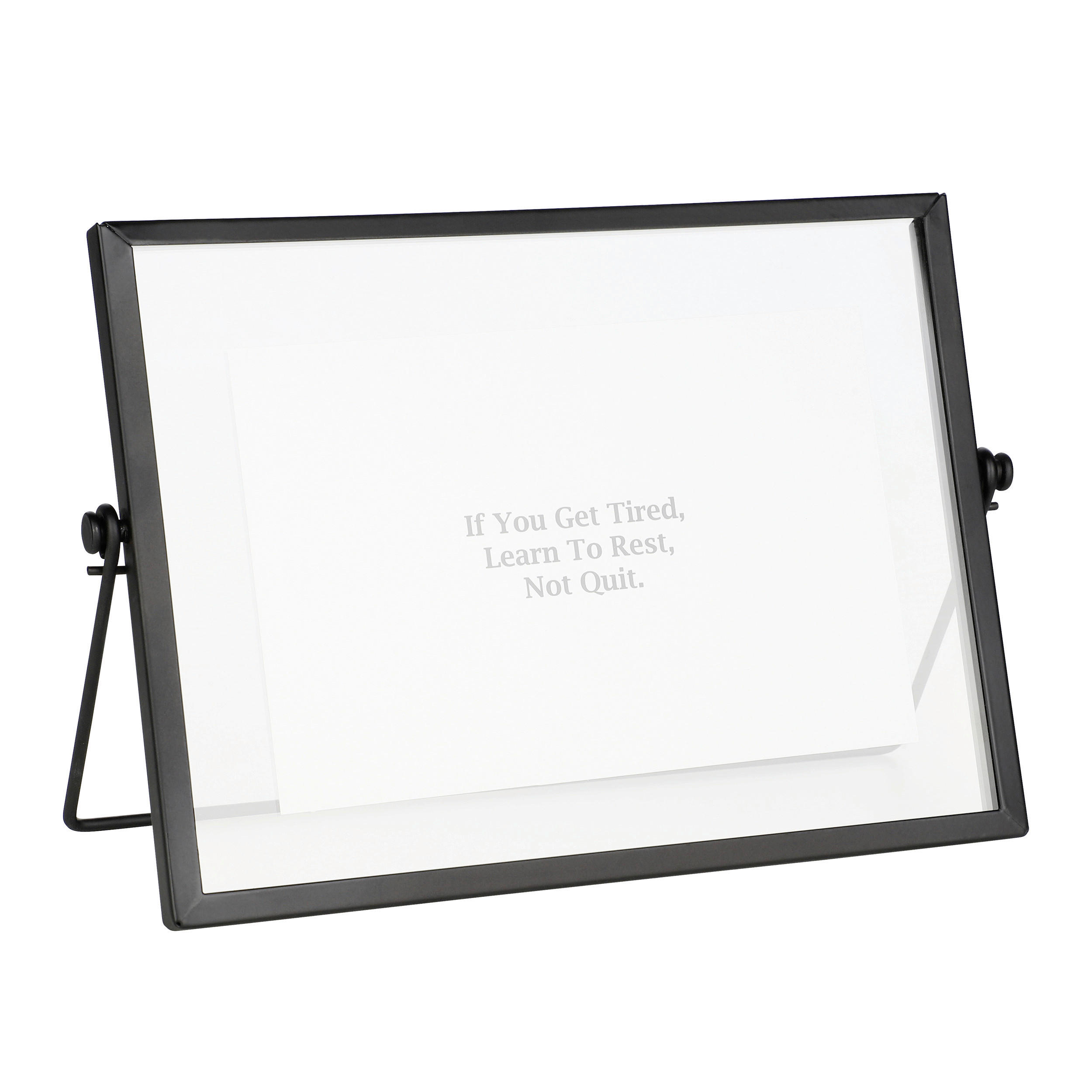 RAHMEN 20,5/1,2/15,3 cm  - Schwarz, Trend, Glas/Metall (20,5/1,2/15,3cm) - Eglo