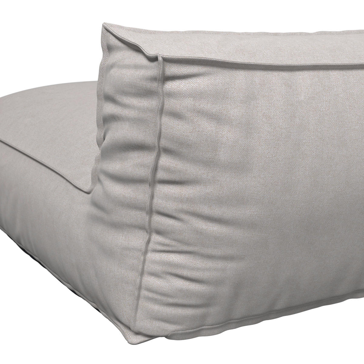 LOUNGESOFA  - Beige, MODERN, Textil (146/80/175cm) - Ambia Garden