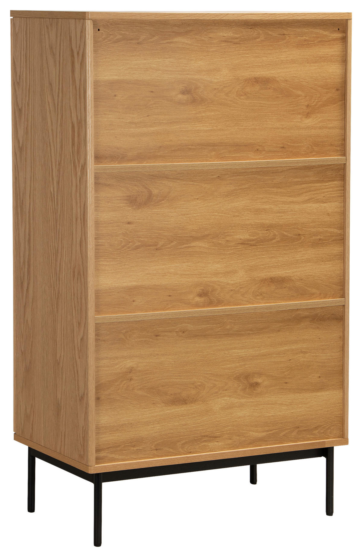 HIGHBOARD  in 90/140/40 cm  - Klar/Schwarz, Design, Glas/Holz (90/140/40cm) - MID.YOU