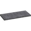 WASCHTISCH-ABDECKPLATTE 50,5/3,8/110 cm  - Dunkelgrau/Anthrazit, Trend, Holzwerkstoff (50,5/3,8/110cm) - Voleo