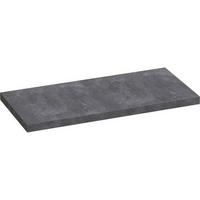 WASCHTISCH-ABDECKPLATTE 50,5/3,8/110 cm  - Dunkelgrau/Anthrazit, Trend, Holzwerkstoff (50,5/3,8/110cm) - Voleo