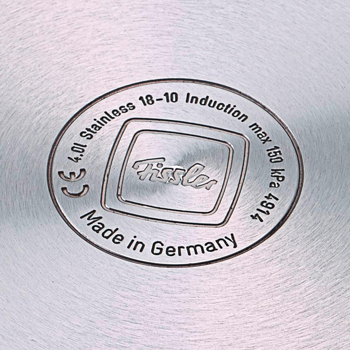 SCHNELLKOCHTOPF VITAQUICK 4,5 L  - Edelstahlfarben/Silberfarben, Basics, Metall (22cm) - Fissler