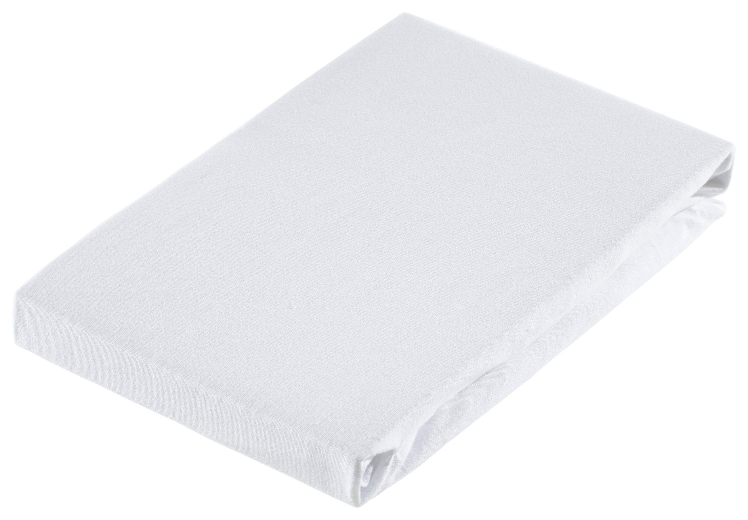 SPANNLEINTUCH Jersey  - Weiß, Textil (100/220/30cm) - Dieter Knoll