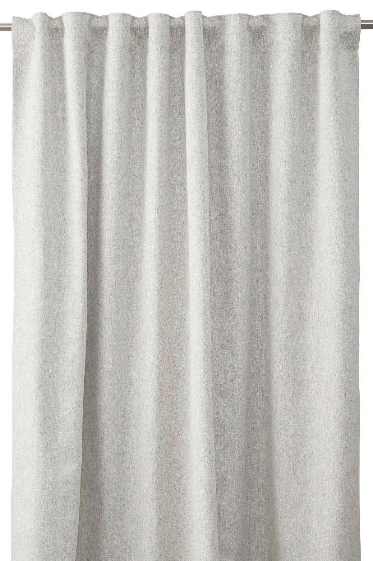 VERDUNKELUNGSVORHANG black-out (lichtundurchlässig)  - Beige, Basics, Textil (135/280cm)