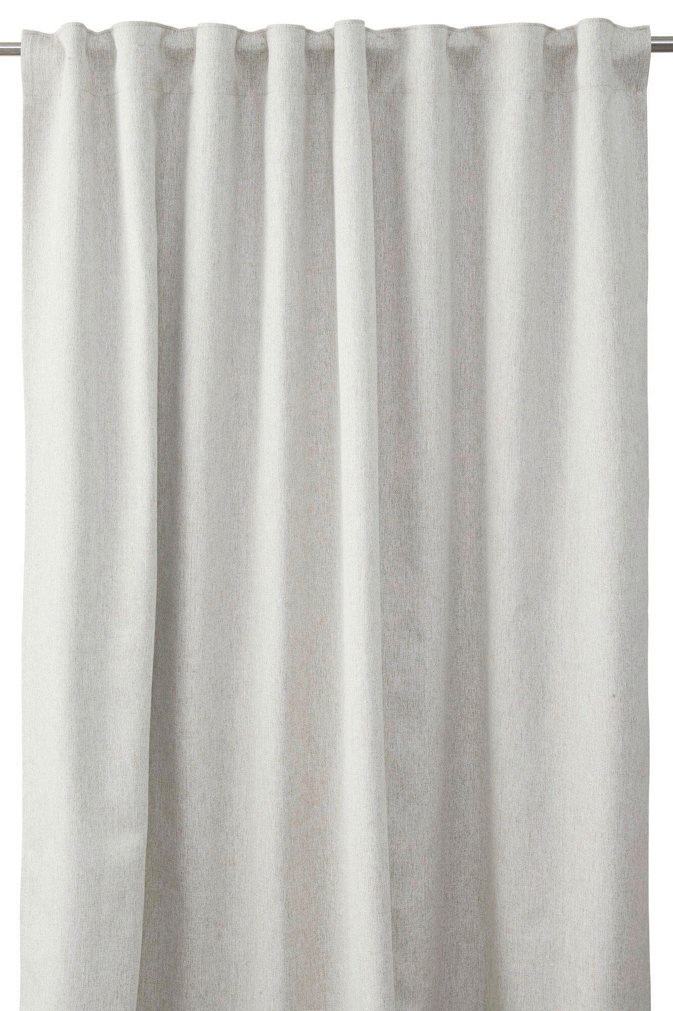 MÖRKLÄGGNINGSGARDIN black-out (mörkläggande) beige /270/280 cm