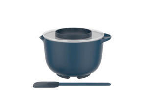 RÜHRSCHÜSSELSET - Dunkelblau, KONVENTIONELL, Kunststoff (26.4/22.3/16.7cm) - Mepal