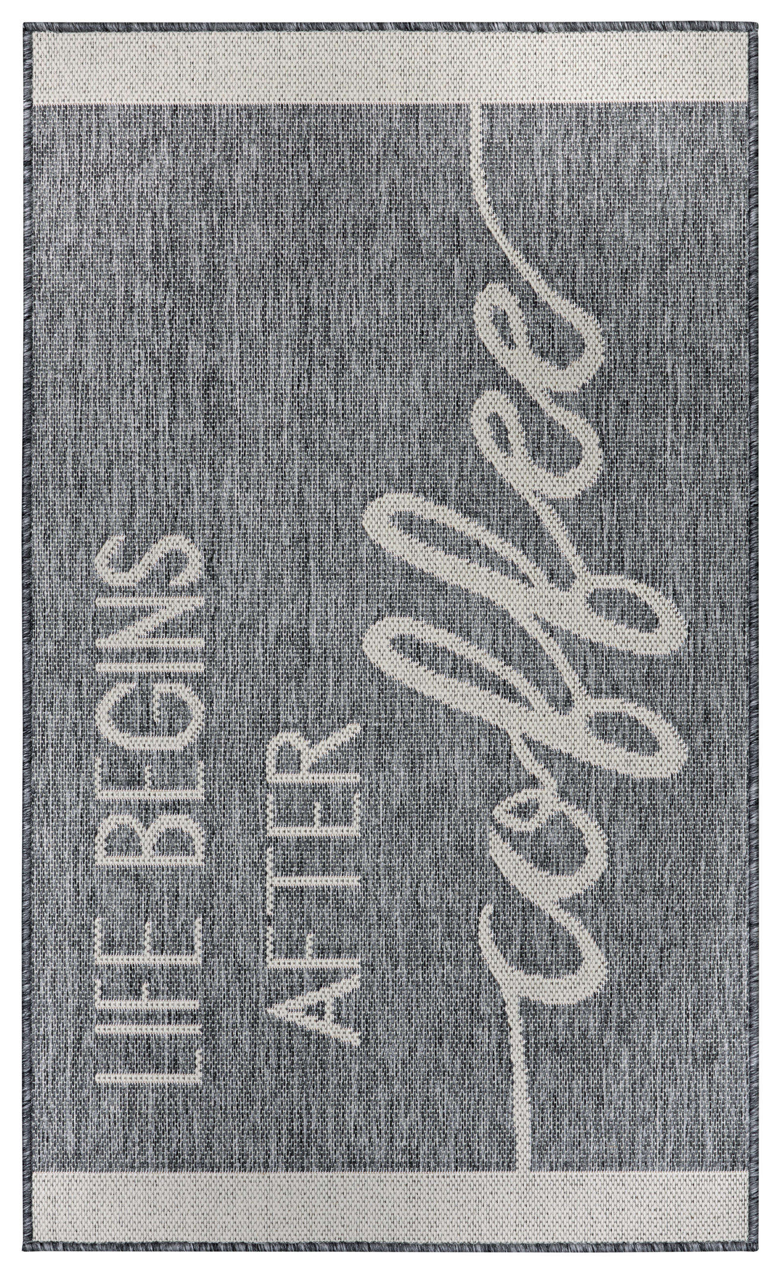 KÜCHENLÄUFER 92/150 cm Cucina Grau, Creme  - Creme/Grau, Design, Kunststoff (92/150cm) - Hanse Home