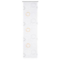 LAPFÜGGÖNY sárga, szürke, fehér  - sárga/fehér, Design, textil (60/255cm) - Novel