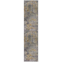 KOBEREC, 300/80 cm, žlutá, šedá - šedá/žlutá, Basics, textil (300/80cm)