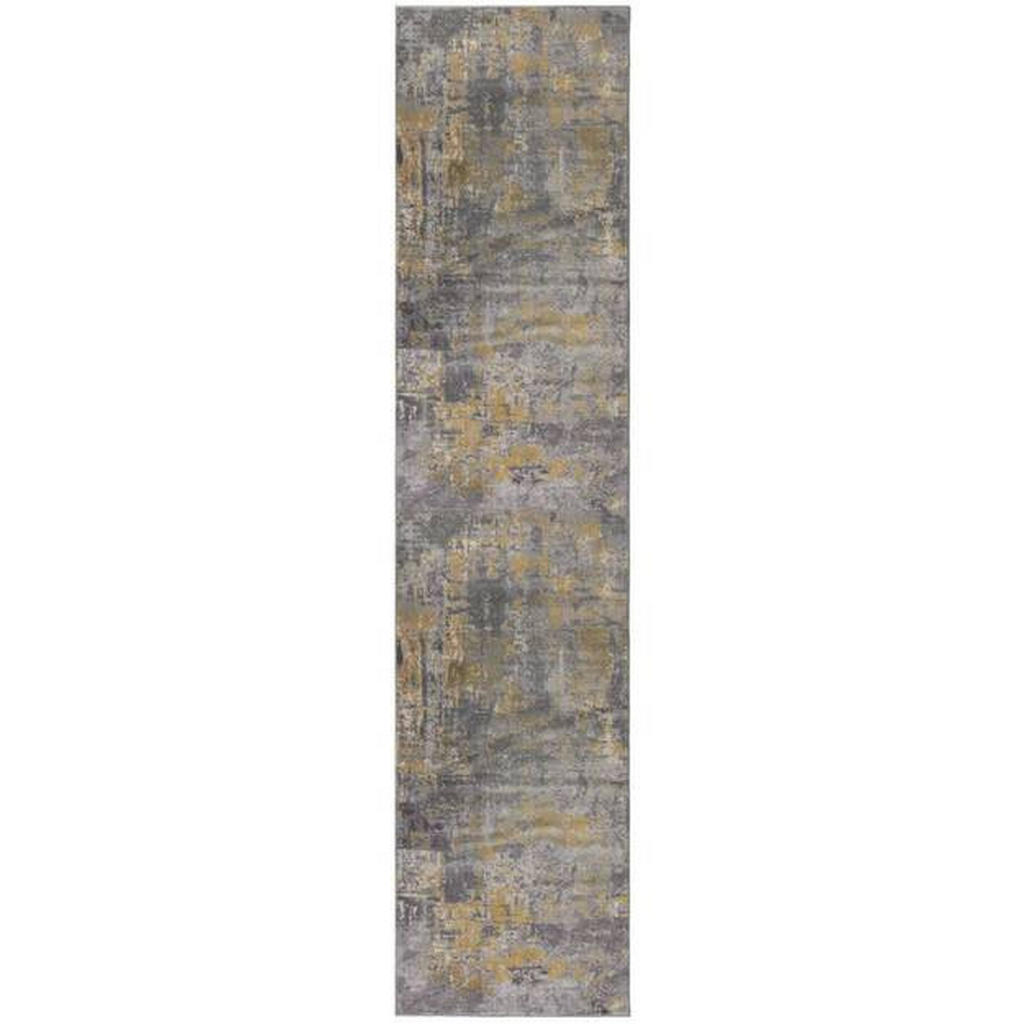 XXXL KOBEREC, 300/80 cm, žlutá, šedá