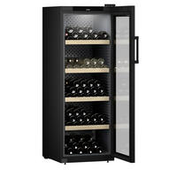 WEINKÜHLSCHRANK WPbl 5001  - Schwarz, Basics, Glas/Holz (59,7/168,4/76,3cm) - Liebherr