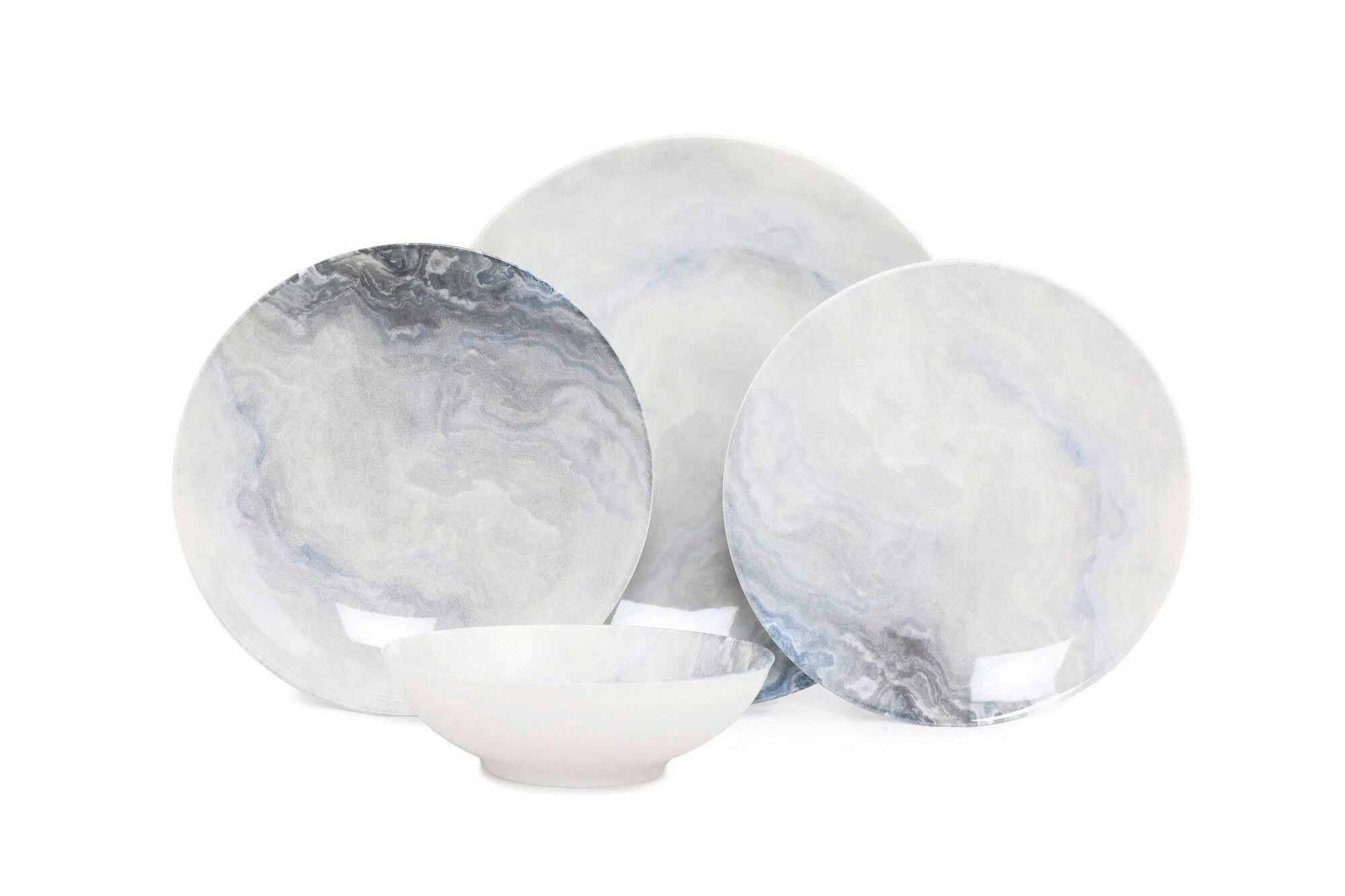 KOMBISERVICE 24-teilig  - Multicolor, Basics, Keramik - P & B