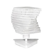 NACHTTISCHLEUCHTE 20/27 cm   - Weiß, Design, Metall (20/27cm)