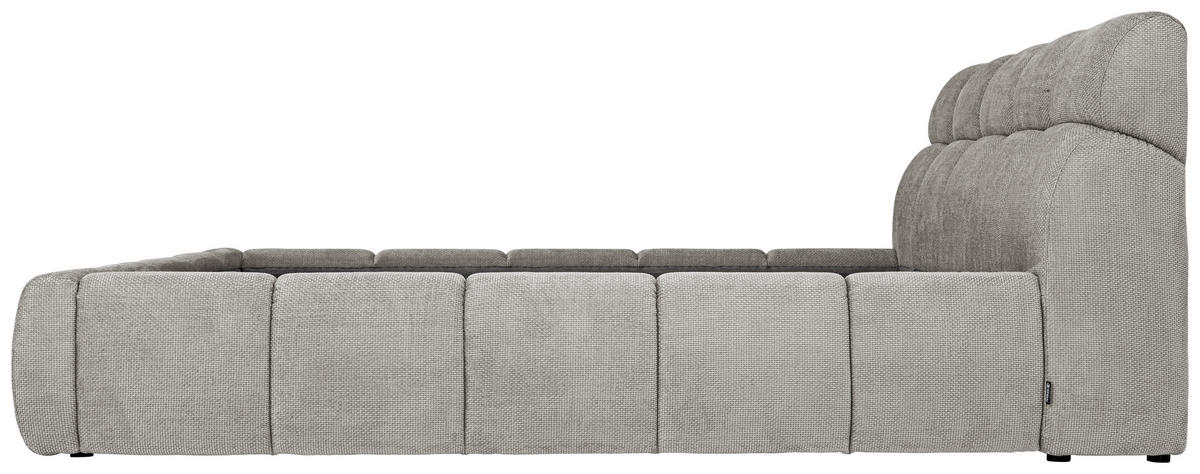 POLSTERBETT 140/200 cm  in Beige  - Beige/Schwarz, Design, Kunststoff/Textil (140/200cm) - Esposa