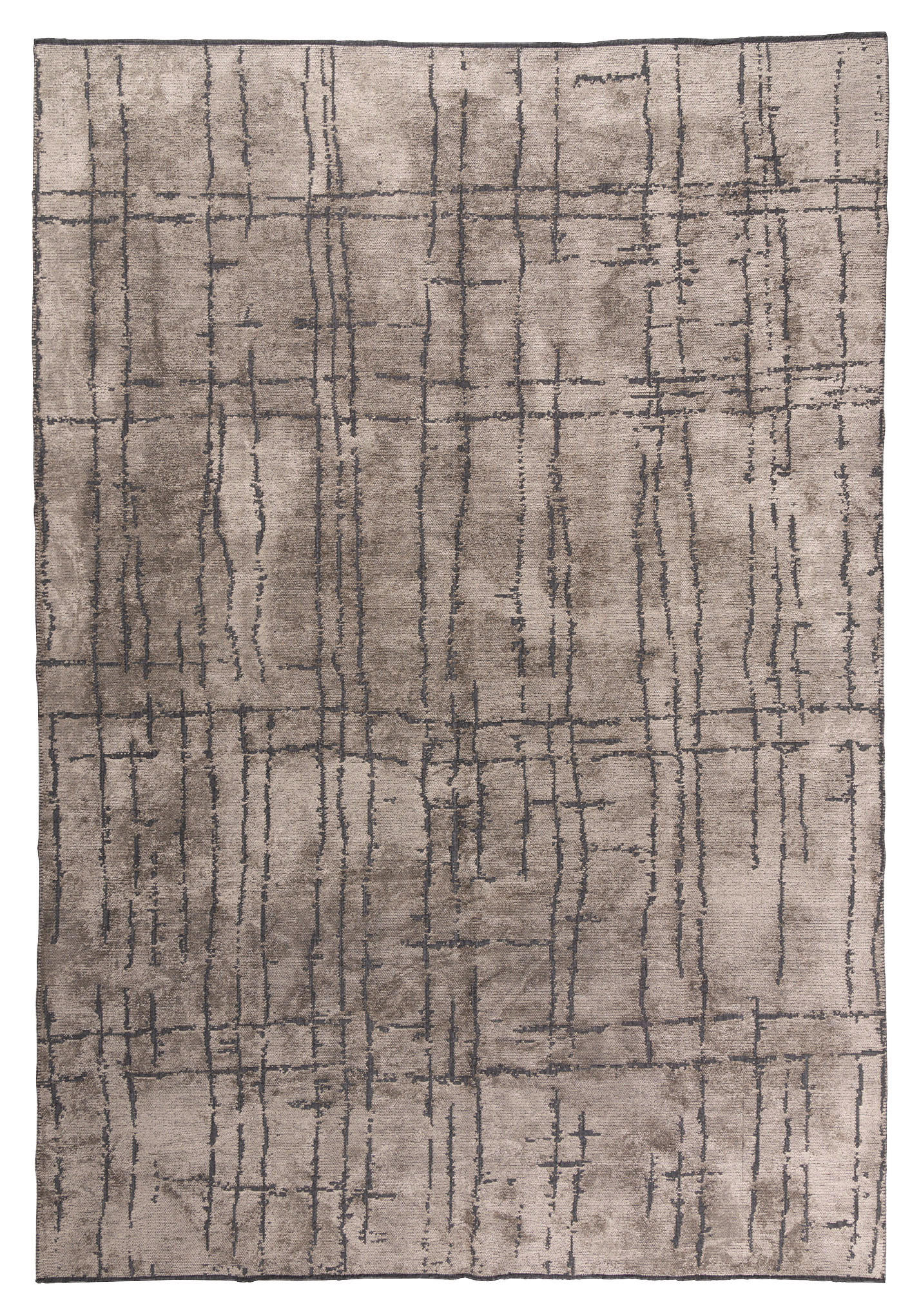Novel Webteppich Grau 160x230 cm
