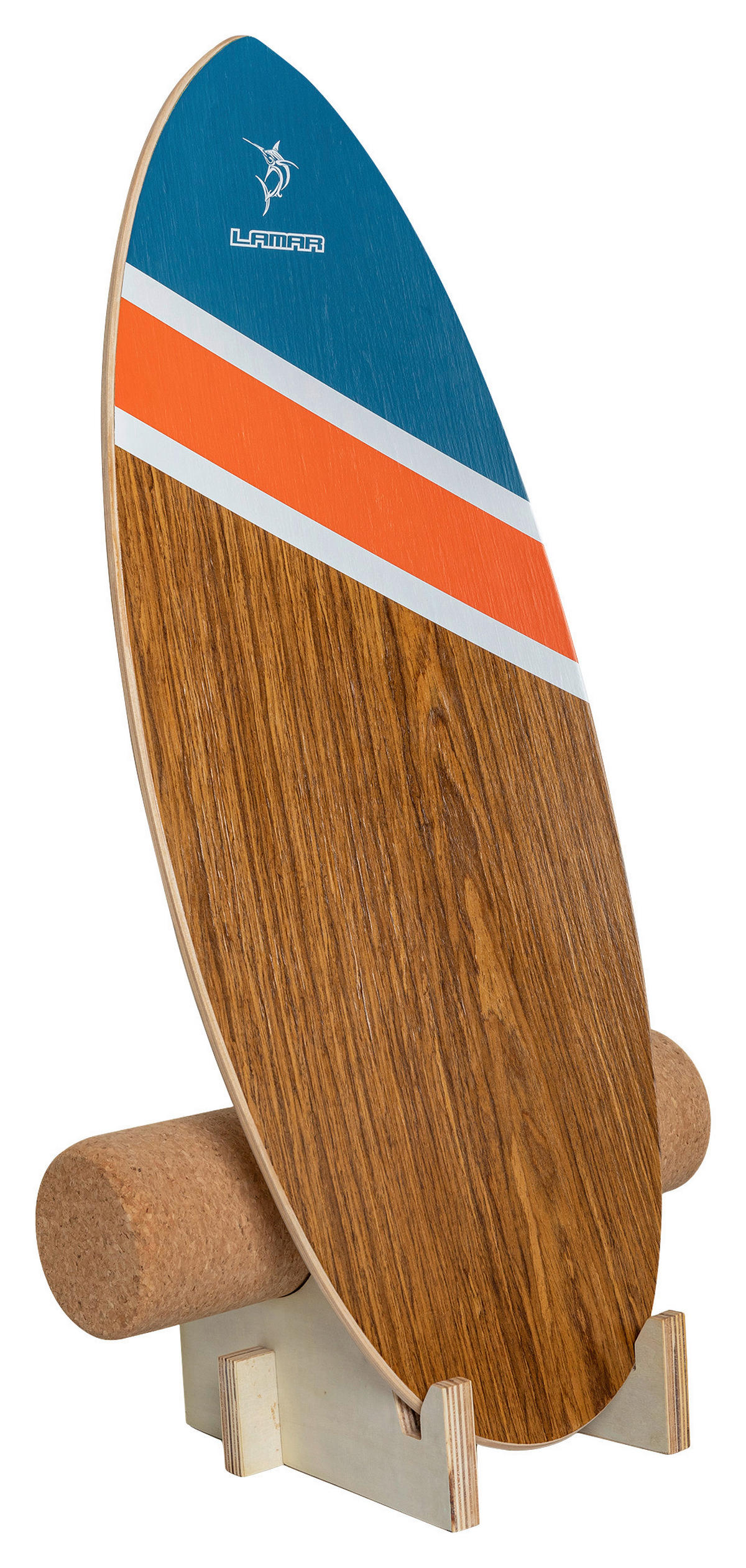 SURF BALANCE BOARD LAMAR - Braun, KONVENTIONELL, Holz/Kunststoff (74/30/1,2cm)