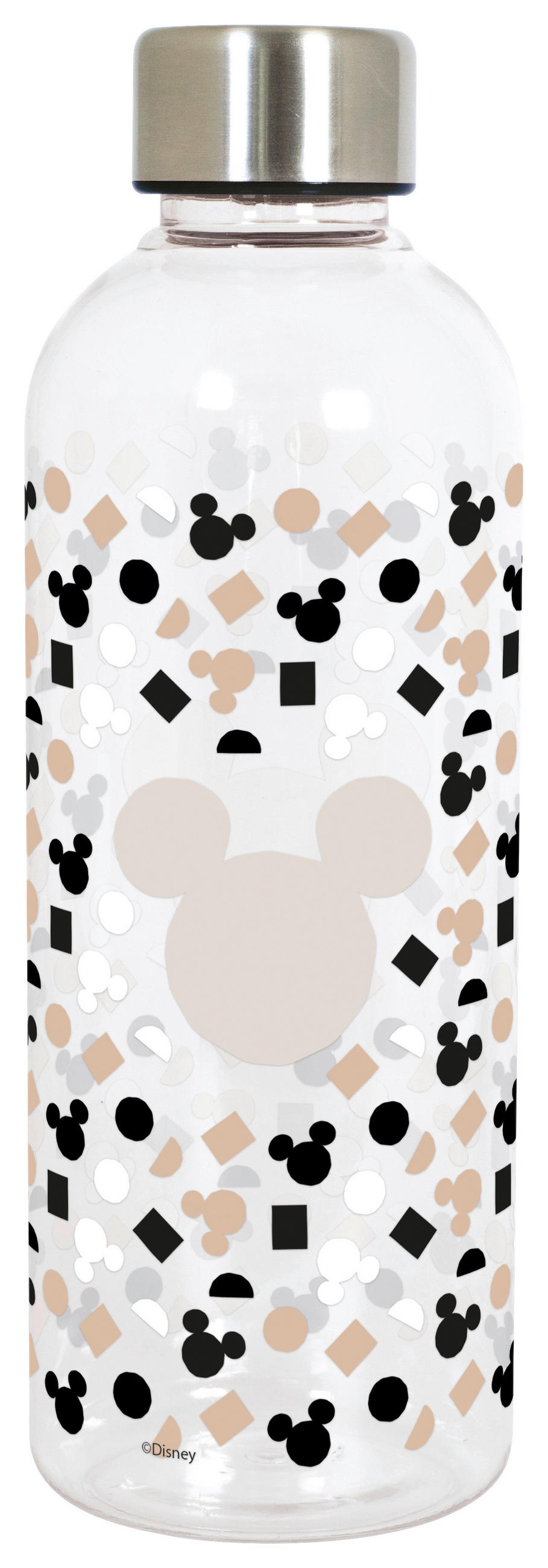TRINKFLASCHE 0,85 L  - Schwarz/Braun, Basics, Kunststoff (0,85l) - Disney