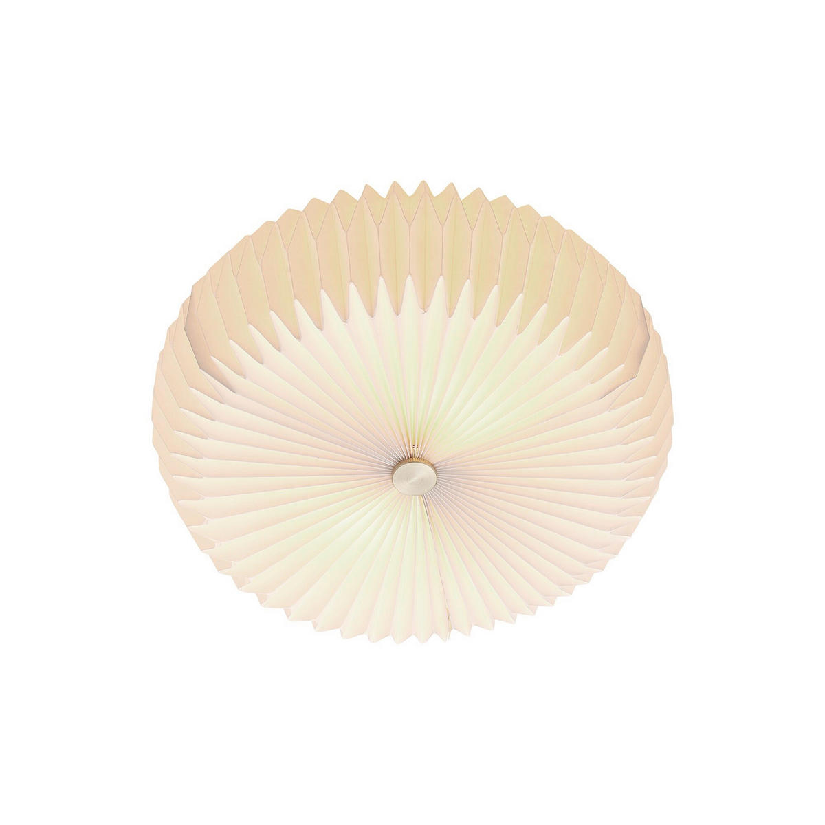 DECKENLEUCHTE 40/21 cm   - Weiß, Natur, Papier (40/21cm) - Nordlux
