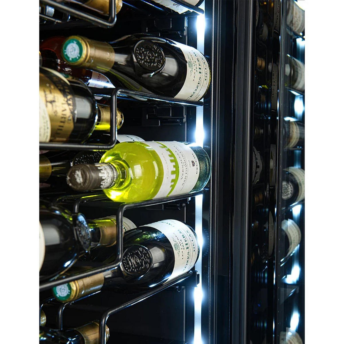 WEINKÜHLSCHRANK GALLERY  - Basics, Glas/Holz (65,5/183,5/70,0cm)