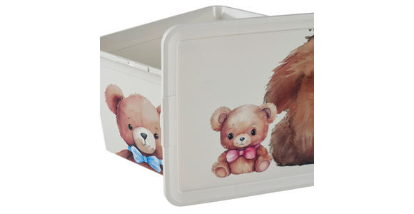 SPIELZEUGBOX 48,5/36/25 cm - Beige, Basics, Kunststoff (48,5/36/25cm) - My Baby Lou