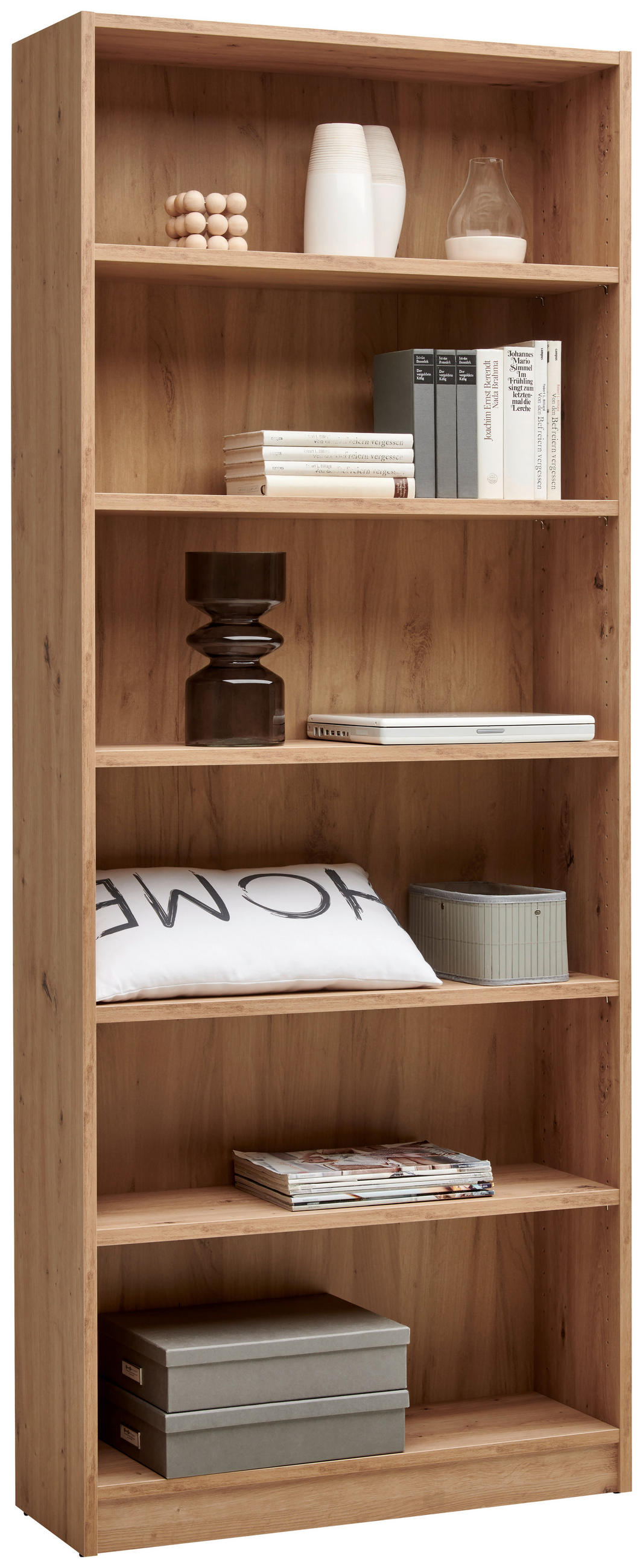 Carryhome REGÁL, dub artisan, 80/199,2/28 cm