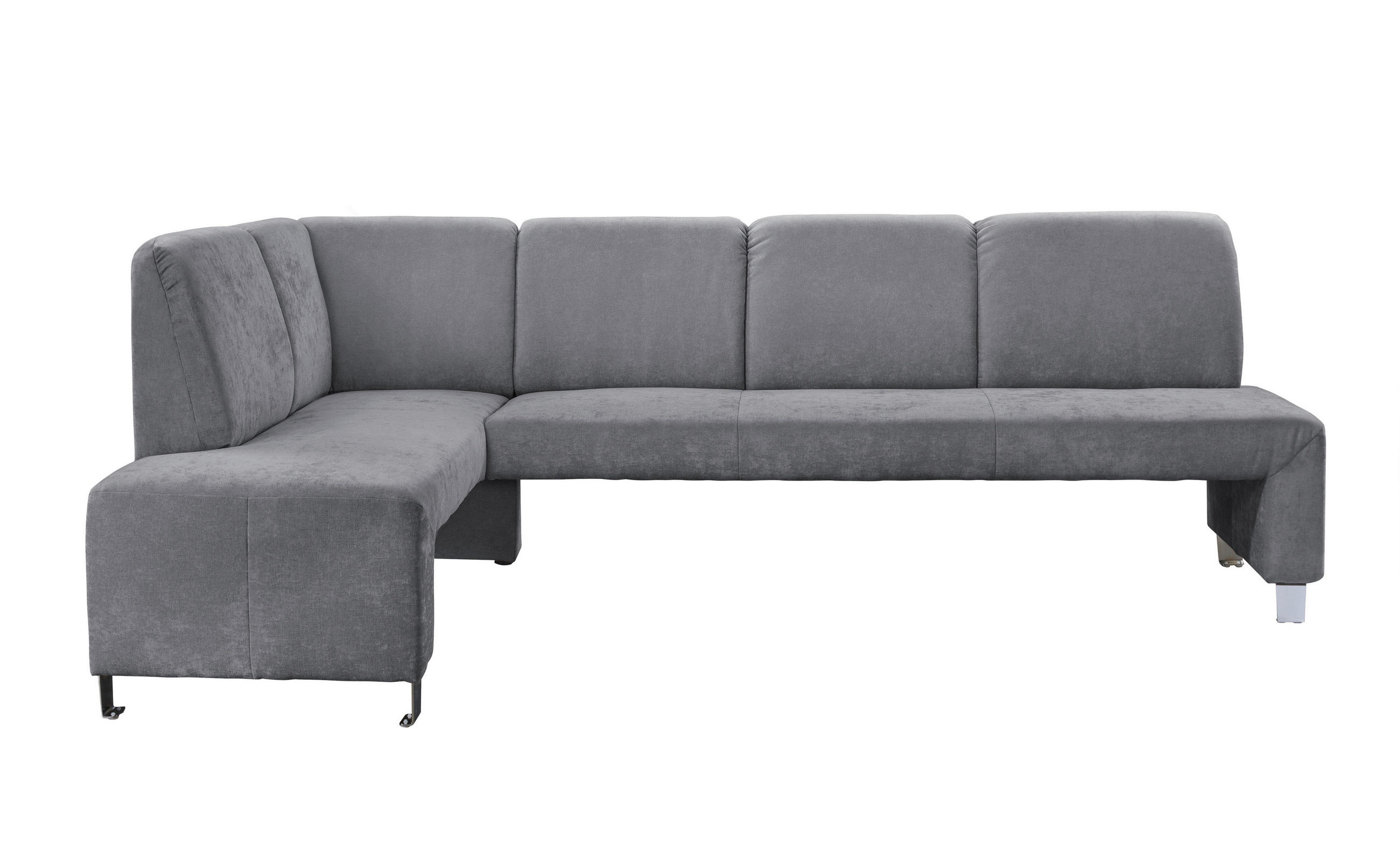 KLUPA KUTNA  antracit  drvo, tekstil, drvni materijal      - srebrne boje/antracit, Moderno, drvni materijal/drvo (244/157cm) - Livetastic