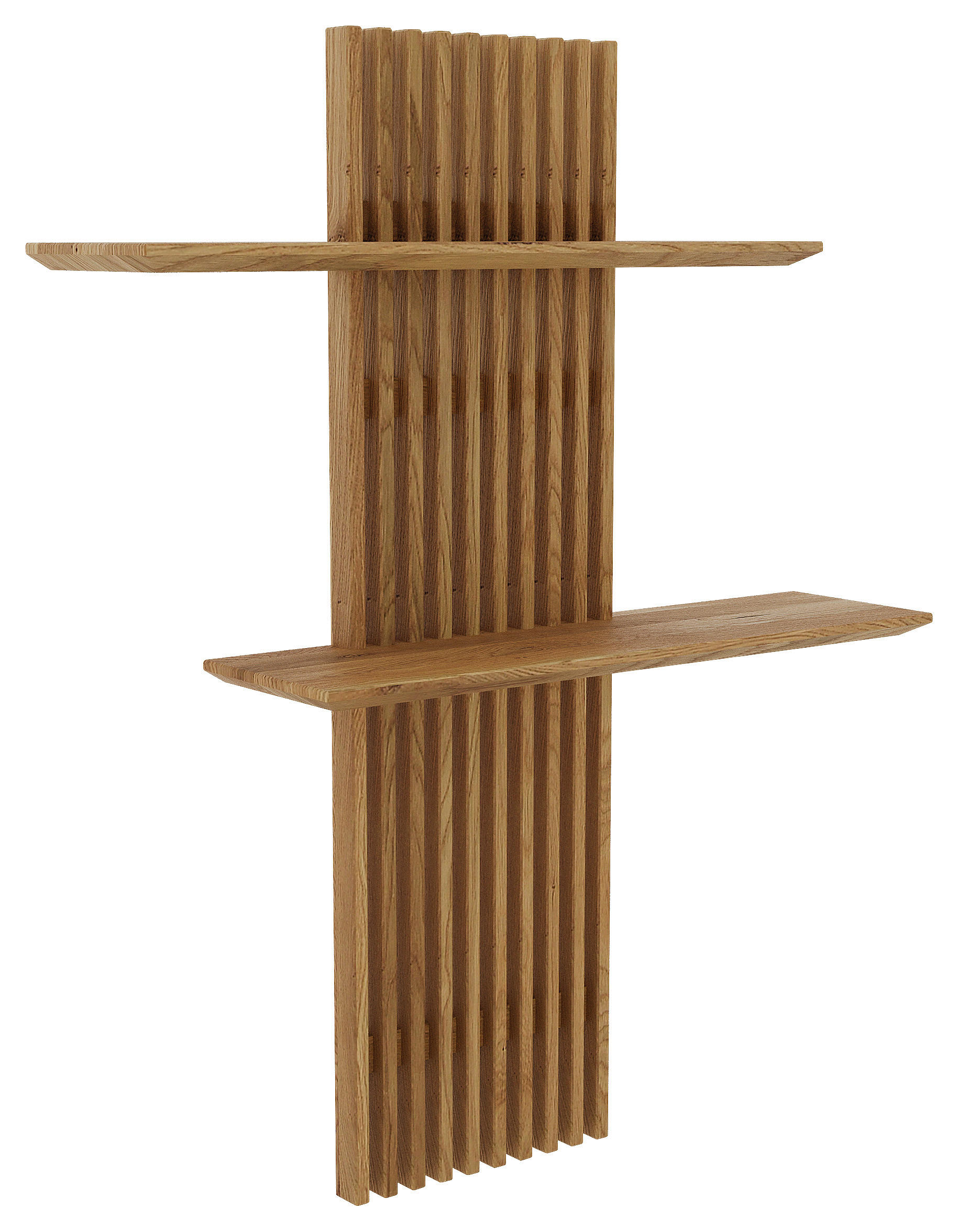 FALI PANEL 80/119,7/20 cm  - tölgyfa színű, Natur, fa (80/119,7/20cm) - Linea Natura