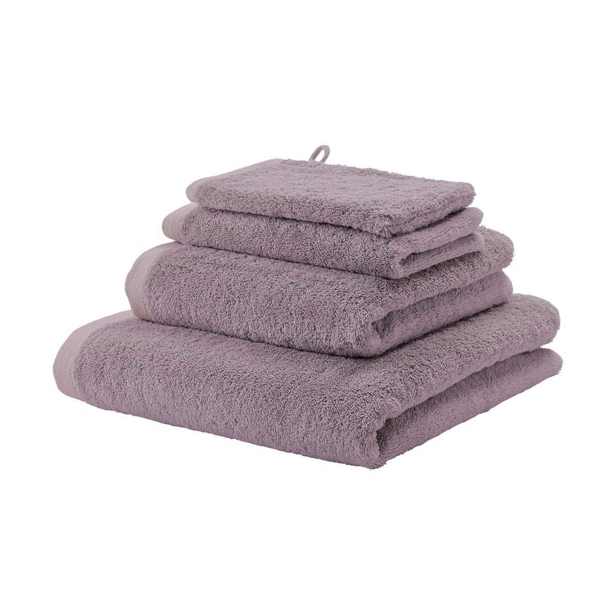 HANDTUCH London Mauve - Mauve, Basics, Textil (55/100cm) - Aquanova